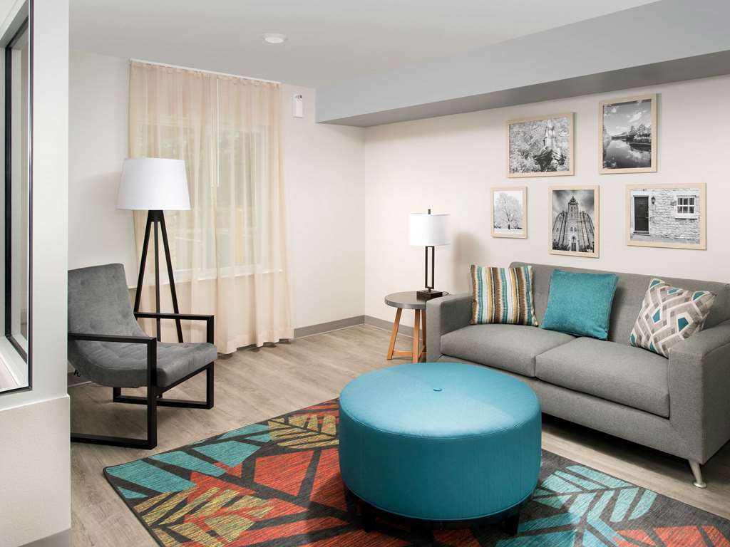 Woodspring Suites Carol Stream - Chicago Étterem fotó